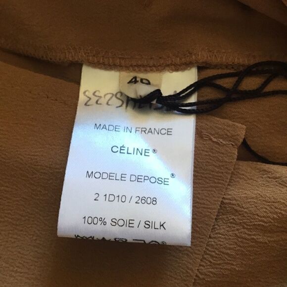 Silk High-Rise Pants w/Tags  - Picture 8 of 11